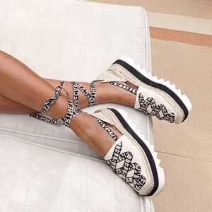 Espadrillas tessuto suola Stella mcartney